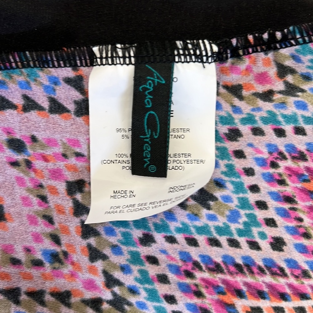 NWT Aqua Green Swimsuit top - Picture 5 of 7